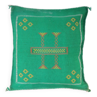 Berber sabra cushion Fir green