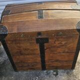 Vintage wooden trunk