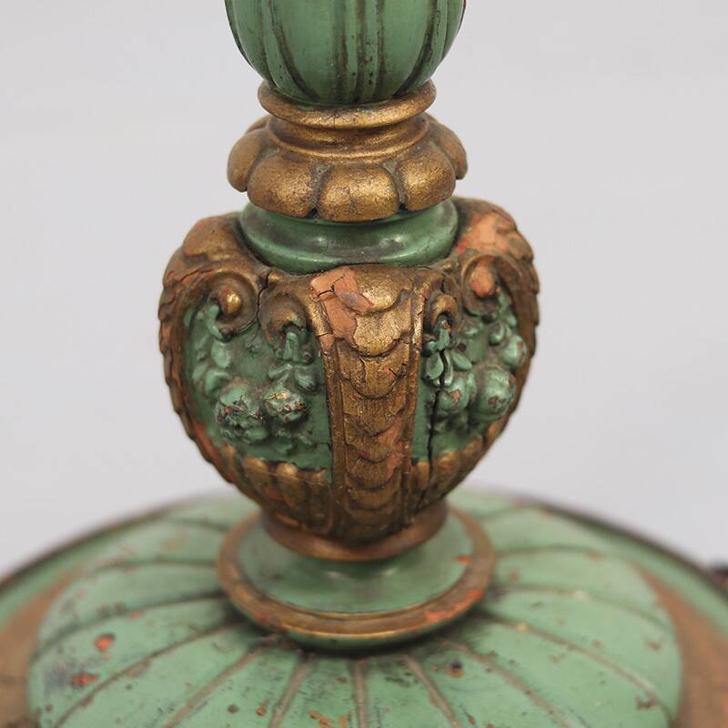 Standing antique English floor lamp