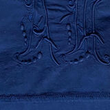 Navy blue tablecloth-am