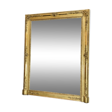 Mirror 125x97 cm beginning XIX gold leaf gilding