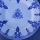 4 plates Lunéville model Petersburg