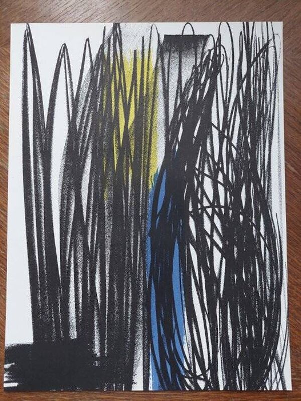 Hans HARTUNG, Sans titre, 1973 (RMM 209) : Lithographie originale