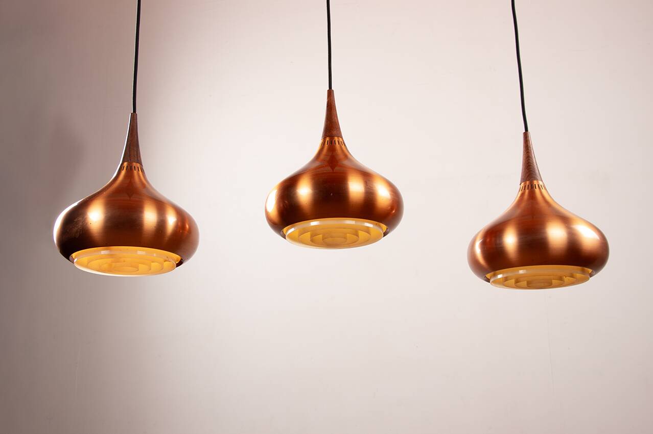 Triple Danish suspension, Metal and Rosewood, Jo Hammerborg.