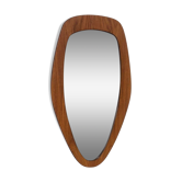 Vintage mahogany mirror