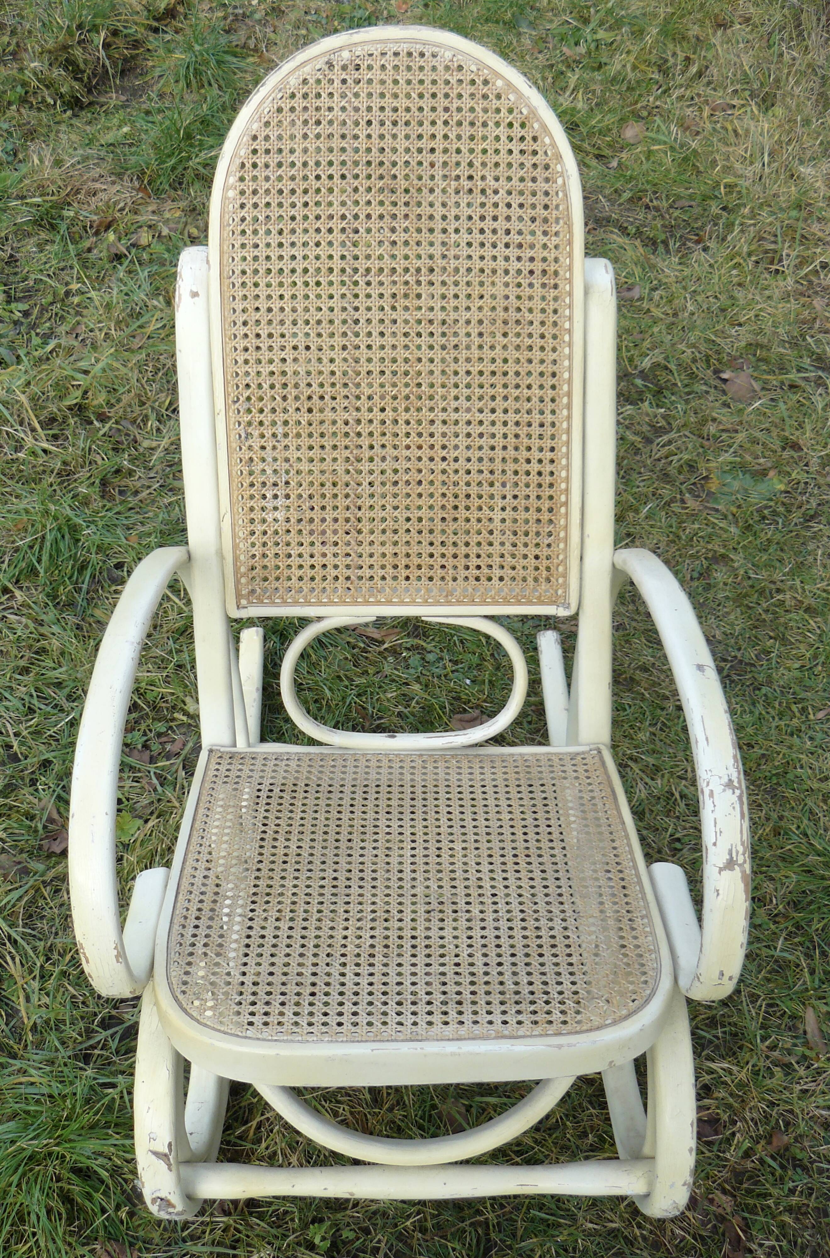 Rocking chair bentwood and canning