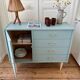 Vintage sideboard revisited in Almond Sarah Lavoine collection (Resources)