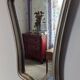 Miroir style Louis XV argenté 67 x 50 cm