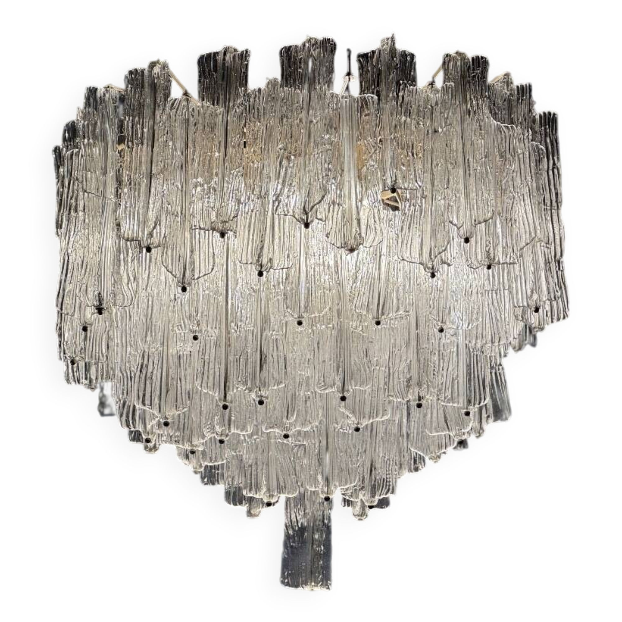 “Free Form Chandelier” By Venini, Model Created In 1968 By Osvaldo Borsani