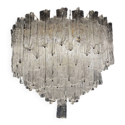 “lustre De Forme Libre” Par Venini, Modèle Créé En 1968 Par Osvaldo Borsani