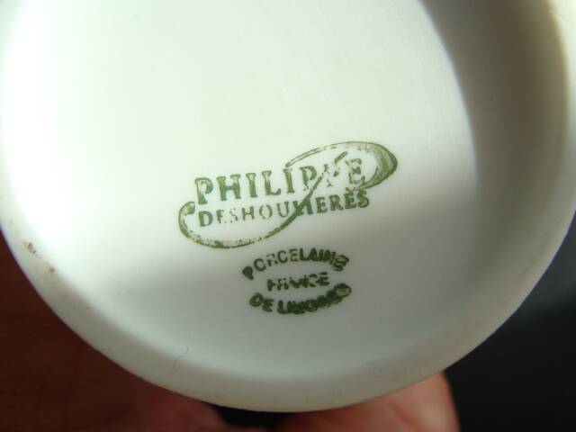 Deshoulières lithophane lamp