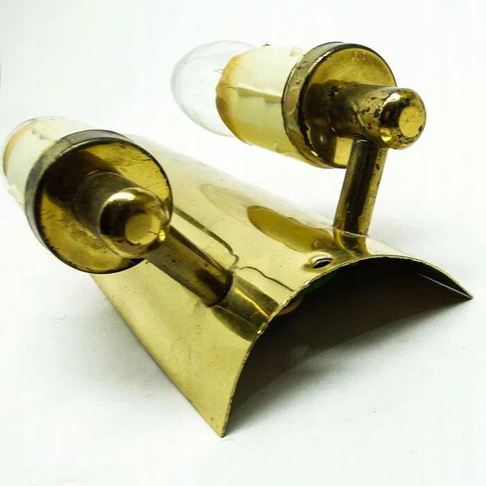 CCW ART DECO double wall lamp from the 70s
