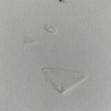 Large antique Gien earthenware dish – braided border – late 19th century