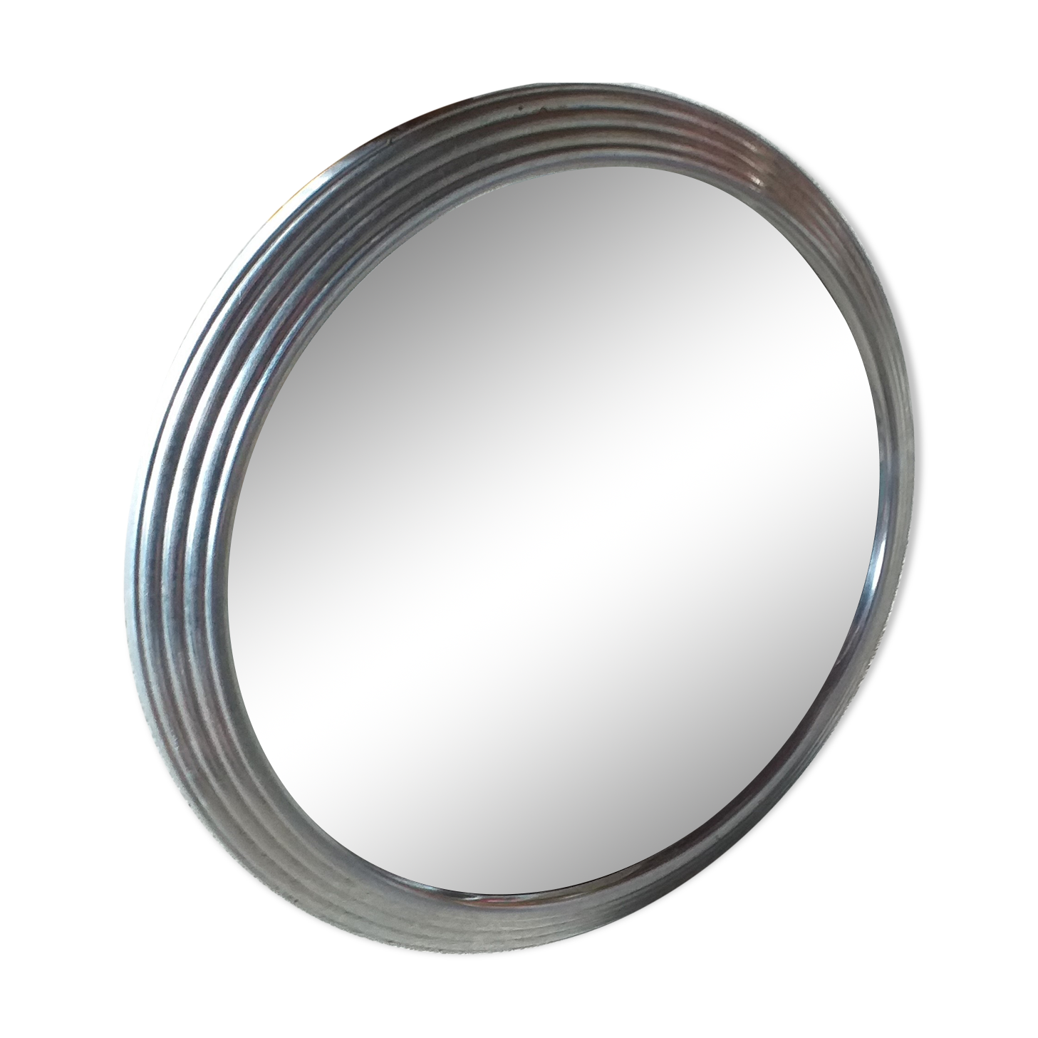 Vintage mirror aluminum frame