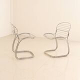 Set of 6 "Sabrina" chairs by Gastone Rinaldi for Rima 70's