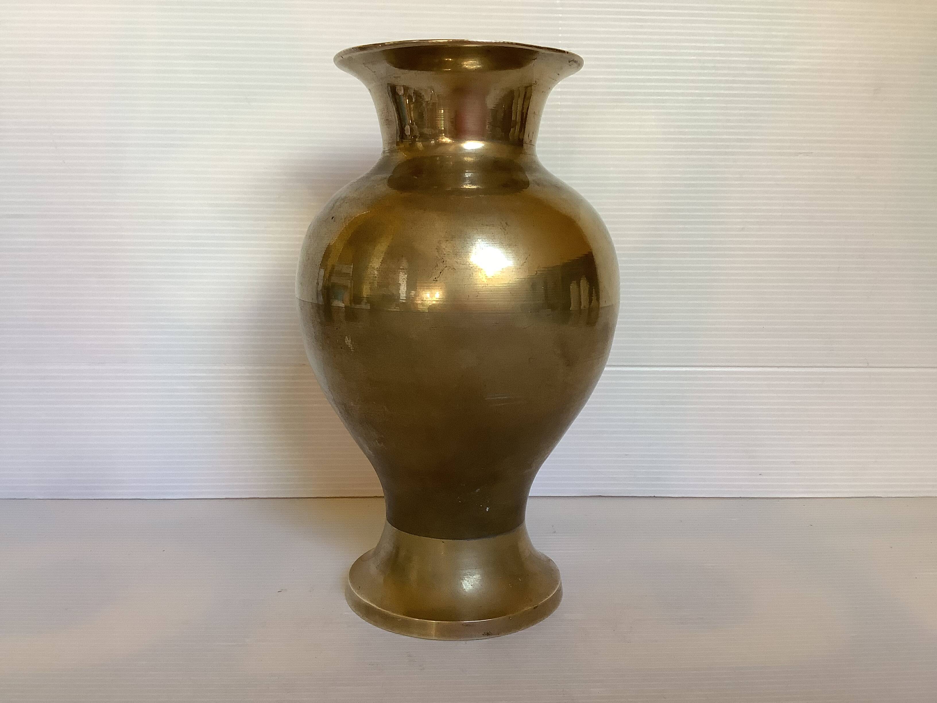 Brass vase