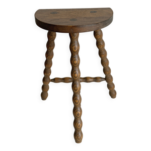 Tabouret tripode ancien