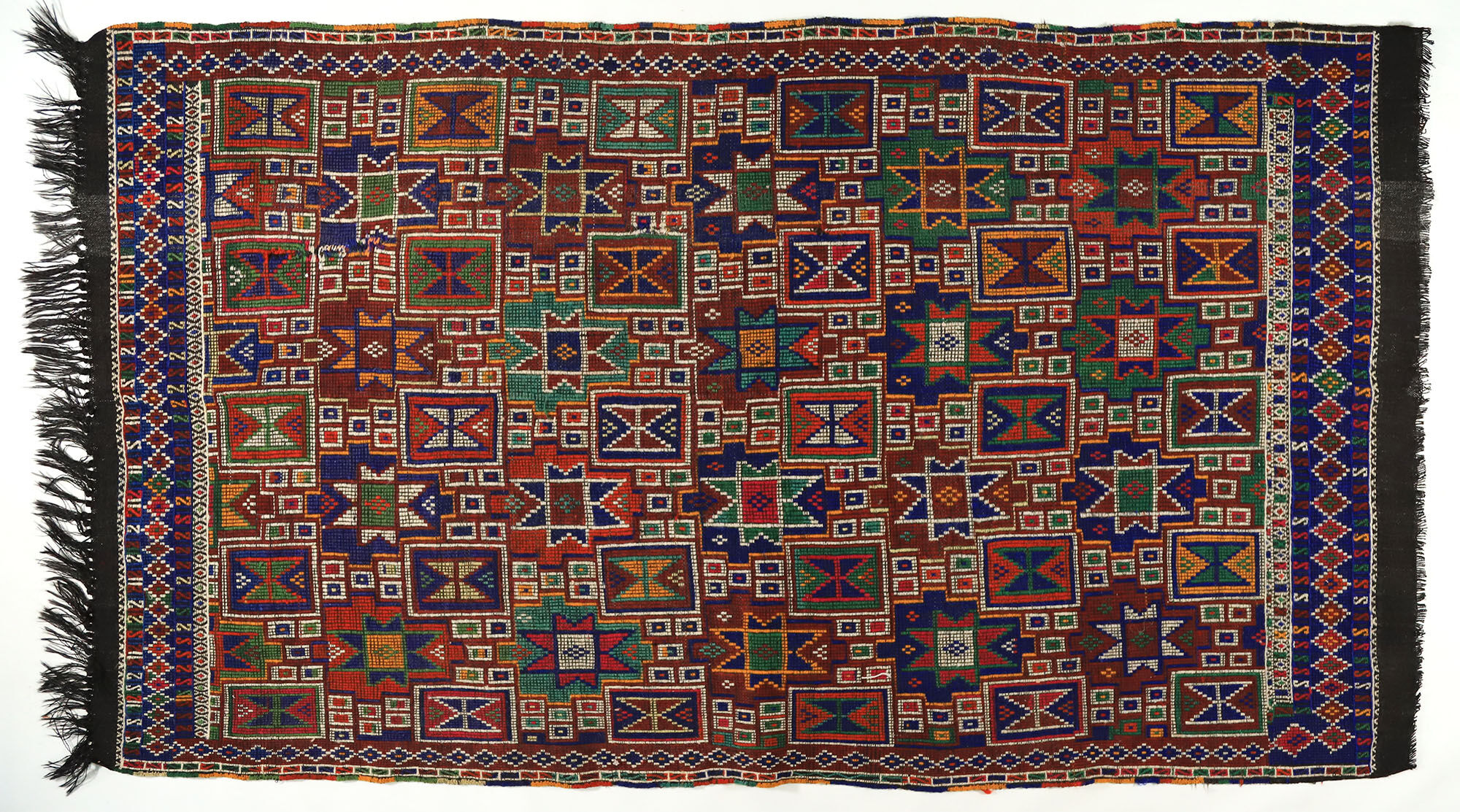 Anatolian handmade kilim rug 304 cm x 169 cm