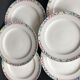 Six large porcelain plates Villeroy and Boch