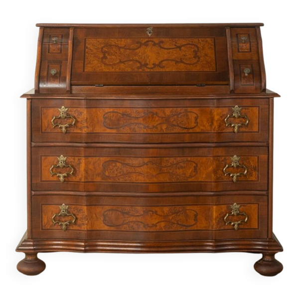 Commode secrétaire italienne, vers les années 1920.