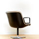 Charles Pollock Leather Executive Chair for Knoll International
