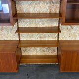 Teak wall shelf by Kai Kristiansen Danish design year 60