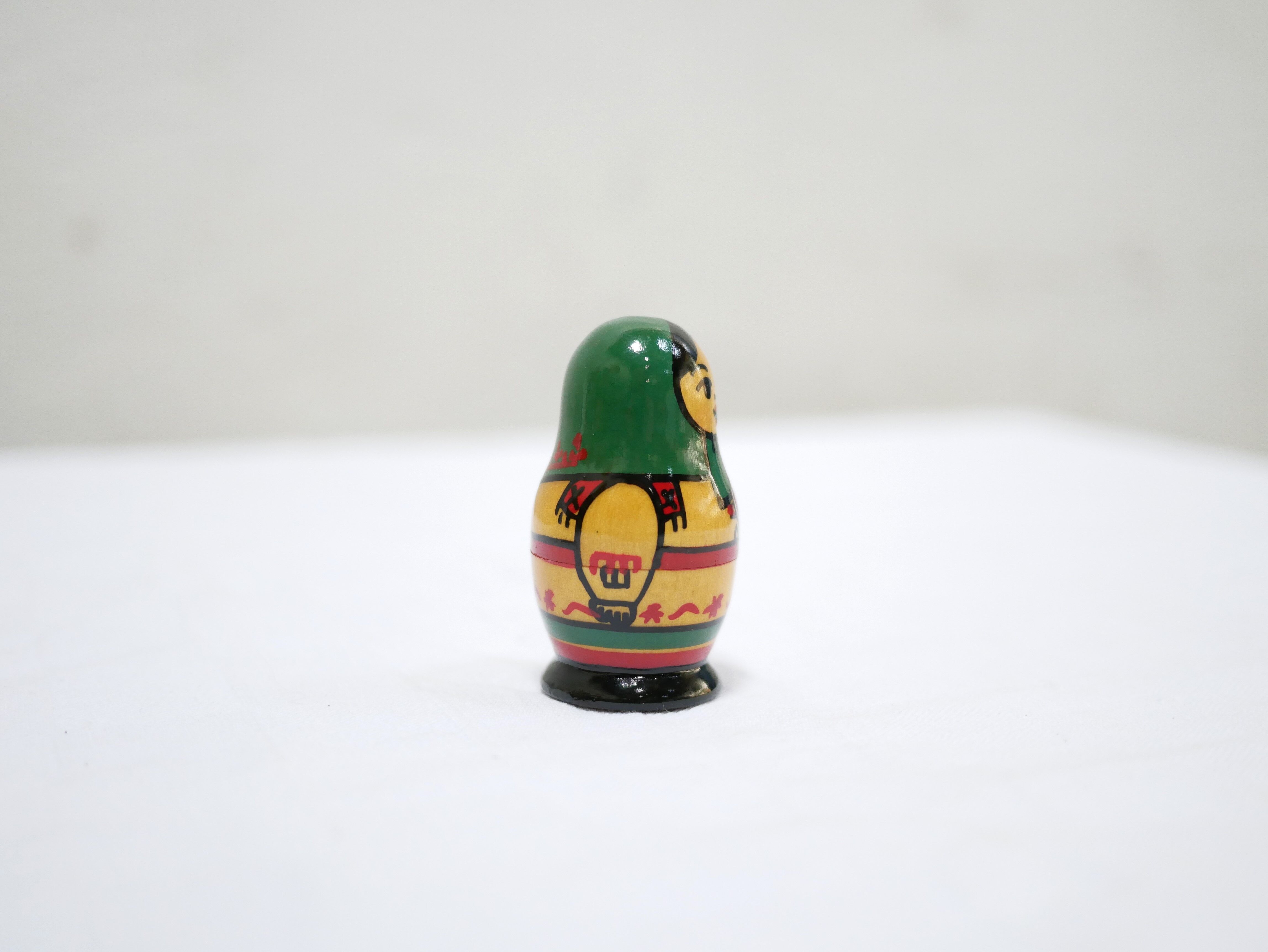 Vintage Russian Matryoshka wooden dolls