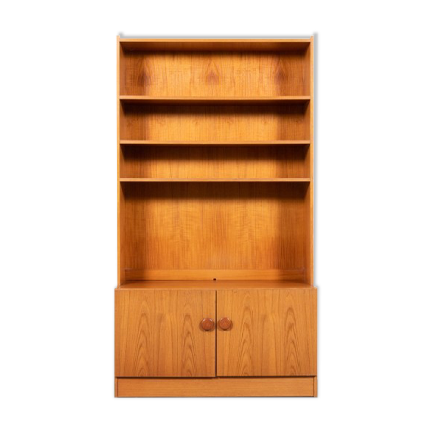 Vintage teak veneer cabinet from the 1970s, Denmark