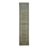 Turkish Handknotted Wool Oushak Rug 94 cm x 440 cm