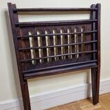 Folding teak magazine holder by Cees Braakman