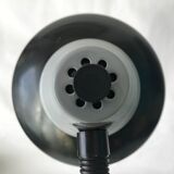 Lampe Aluminor noire et grise 1970