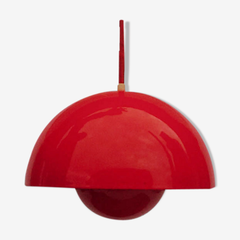 Flowerpot hanging lamp by Verner Panton for Louis Poulsen Denmark 1969