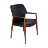 Mid-Century Armchair by A. B. Madsen & E. Larsen for Fritz Hansen, 1950s