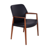 Mid-Century Armchair by A. B. Madsen & E. Larsen for Fritz Hansen, 1950s