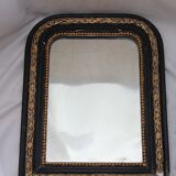 Old wooden mirror