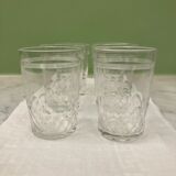 Baccarat 6 cut crystal goblets model Chauny | shot glasses