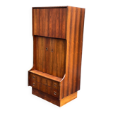 Scandinavian teak wardrobe, circa 1950, 91x65x183cm
