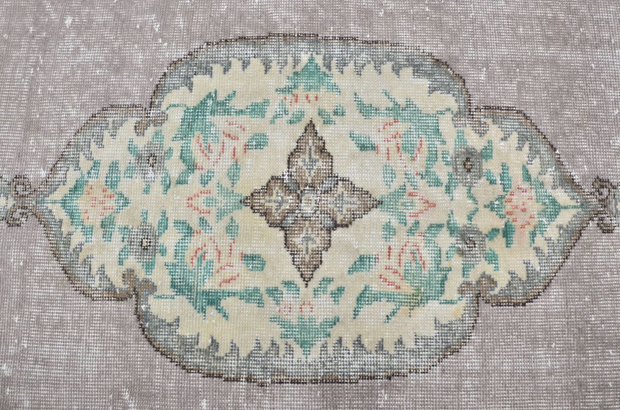 Geometric Tribal Wool Vintage Rug