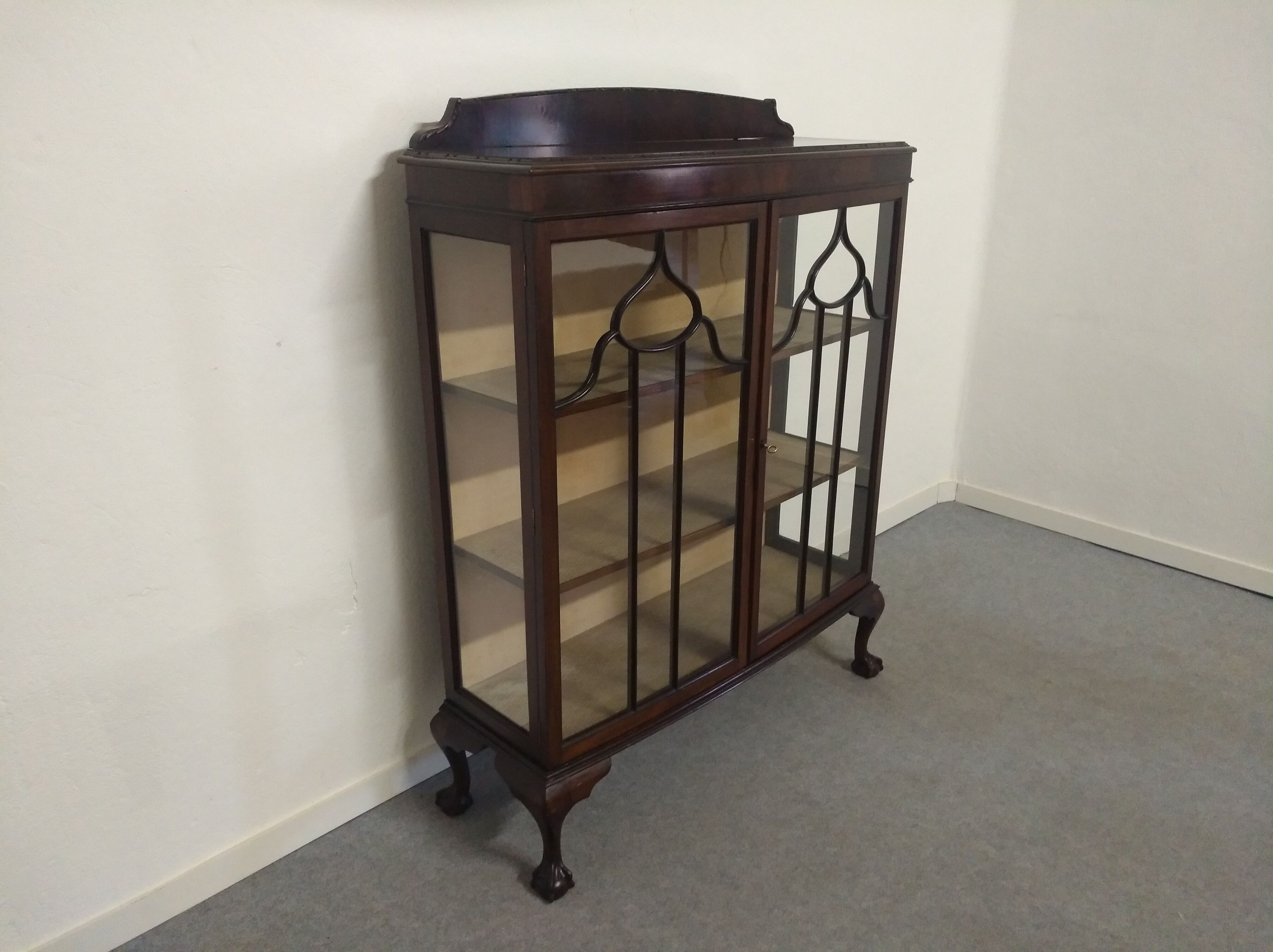 English Art Deco showcase circa 1930