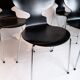 Ant chairs, model 3101, designed by Arne Jacobsen in 1952