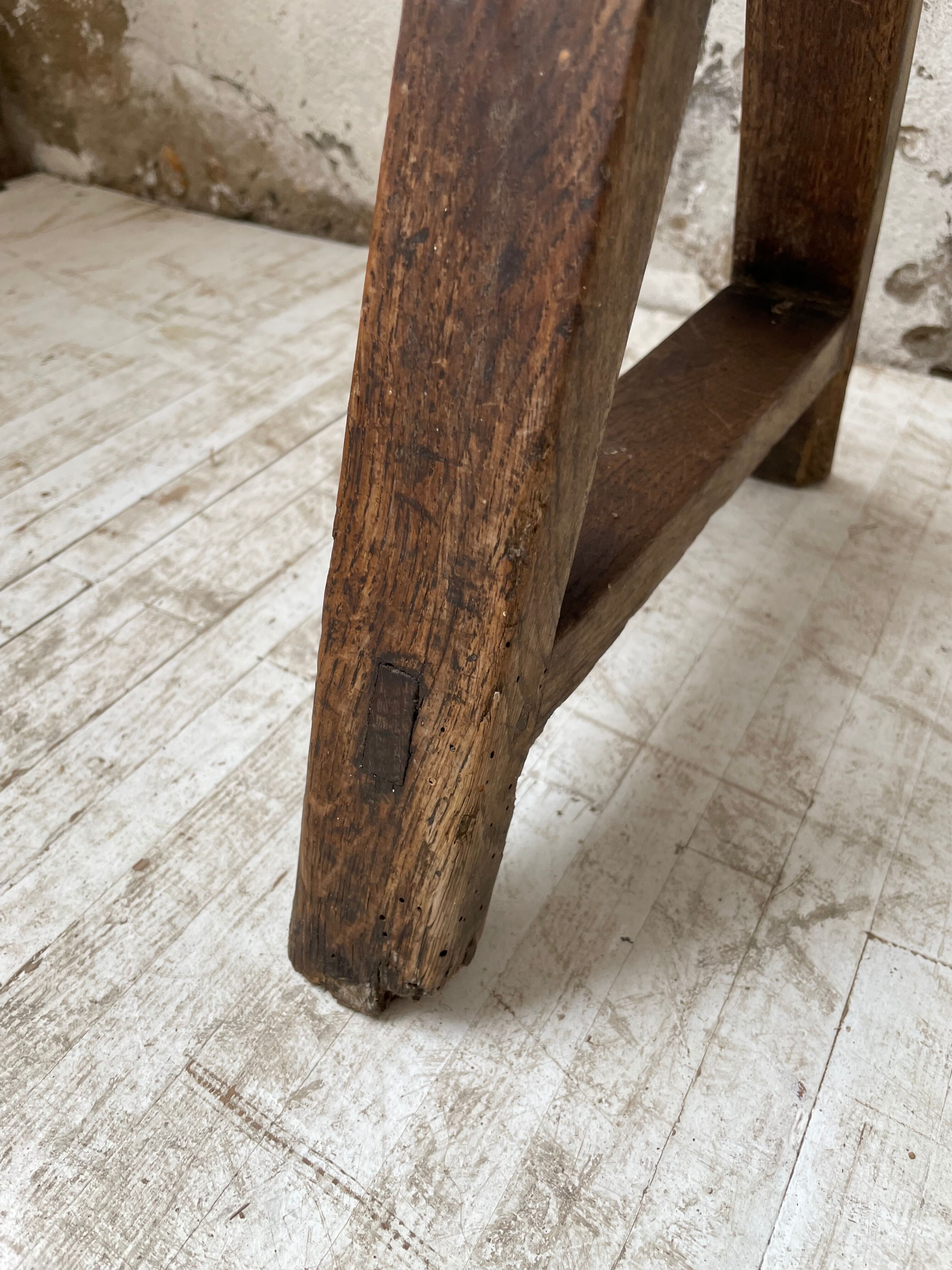 Oak farm bench 195 cm