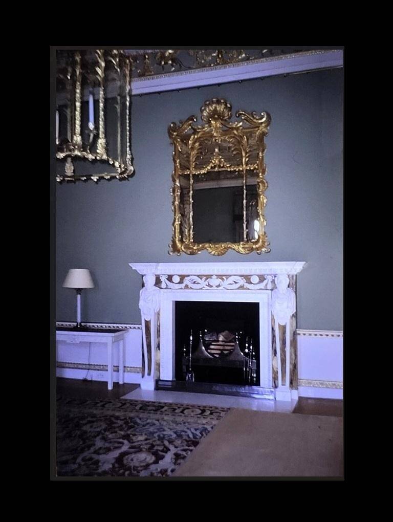 Pair of marble top consoles Spencer House, Edwardian style