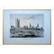 Londres, le parlement, illustration imprimée en 1879.