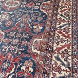 Large vintage rug Chobi Afghan handmade 274x404 cm