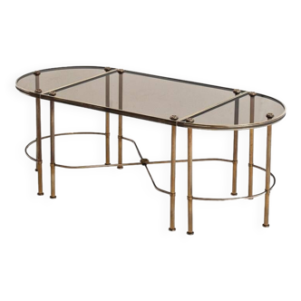 Coffee table made up of three pieces. Jansen House. style  France, 1960s