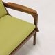 Sculptural teak sofa by Ster Gelderland 1960