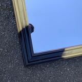 Black and gold mirror 64 x 53