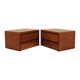 Set of two wall cabinets, Danish design, 1970s, production: Denmark