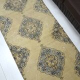 Orange & Brown Oushak Runner sku 2254