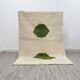 Handmade traditional pure wool Berber rug 2/3 m